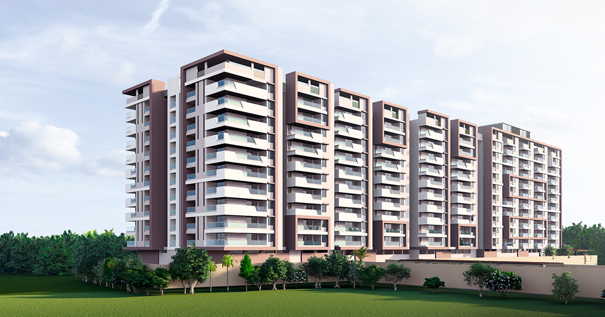 Photoreal render of the same project